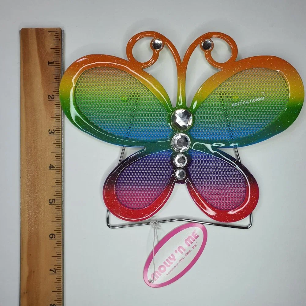 Butterfly Earring Stand, Necklace & Bracelet Combo Deal